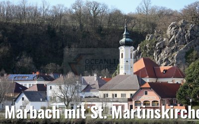 Marbach mit St. Martinskirche 03.04.2015 Marbach mit St. Martinskirche 03.04.2015