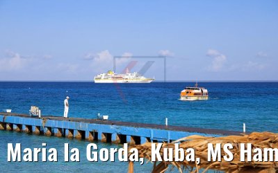 Maria la Gorda, Kuba, MS Hamburg 01.12.2017 Maria la Gorda, Kuba, MS Hamburg 01.12.2017