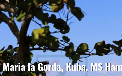 Maria la Gorda, Kuba, MS Hamburg 01.12.2017 Maria la Gorda, Kuba, MS Hamburg 01.12.2017