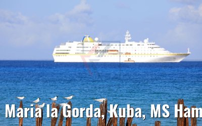 Maria la Gorda, Kuba, MS Hamburg 01.12.2017 Maria la Gorda, Kuba, MS Hamburg 01.12.2017