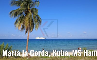 Maria la Gorda, Kuba, MS Hamburg 01.12.2017 Maria la Gorda, Kuba, MS Hamburg 01.12.2017