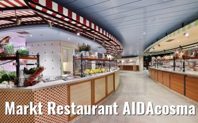 Markt Restaurant AIDAcosma morgens Markt Restaurant AIDAcosma morgens