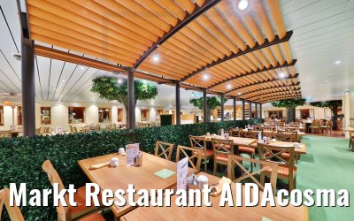 Markt Restaurant AIDAcosma morgens Markt Restaurant AIDAcosma morgens
