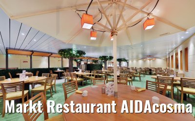 Markt Restaurant AIDAcosma morgens Markt Restaurant AIDAcosma morgens