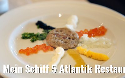 Mein Schiff 5 Atlantik Restaurant Brasserie morgens Mein Schiff 5 Atlantik Restaurant Brasserie morgens