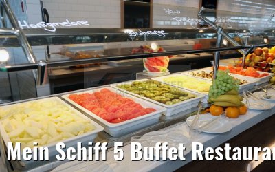 Mein Schiff 5 Buffet Restaurant Anckelmannsplatz mittags Mein Schiff 5 Buffet Restaurant Anckelmannsplatz mittags