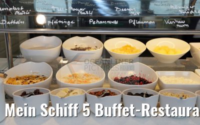 Mein Schiff 5 Buffet-Restaurant Anckelmannsplatz morgens Mein Schiff 5 Buffet-Restaurant Anckelmannsplatz morgens