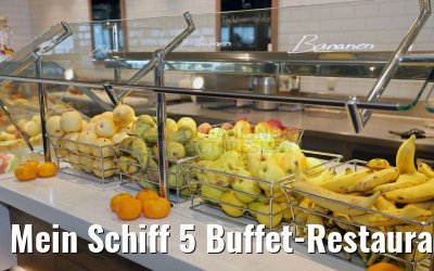 Mein Schiff 5 Buffet-Restaurant Anckelmannsplatz morgens Mein Schiff 5 Buffet-Restaurant Anckelmannsplatz morgens