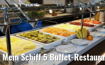 Mein Schiff 5 Buffet-Restaurant Anckelmannsplatz morgens Mein Schiff 5 Buffet-Restaurant Anckelmannsplatz morgens