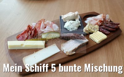Mein Schiff 5 bunte Mischung kalter Tapas im Schmankerl Mein Schiff 5 bunte Mischung kalter Tapas im Schmankerl