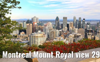Montreal Mount Royal view 29.09.2019 Montreal Mount Royal view 29.09.2019