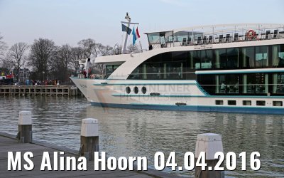 MS Alina Hoorn 04.04.2016 MS Alina Hoorn 04.04.2016