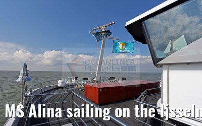 MS Alina sailing on the Ijsselmeer 04.04.2016 MS Alina sailing on the Ijsselmeer 04.04.2016