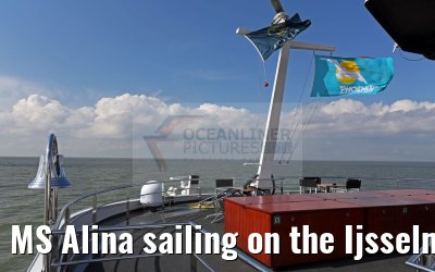 MS Alina sailing on the Ijsselmeer 04.04.2016 MS Alina sailing on the Ijsselmeer 04.04.2016