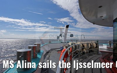 MS Alina sails the Ijsselmeer 04.04.2016 MS Alina sails the Ijsselmeer 04.04.2016
