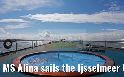 MS Alina sails the Ijsselmeer 04.04.2016 MS Alina sails the Ijsselmeer 04.04.2016