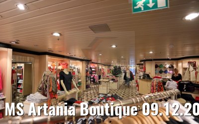 MS Artania Boutique 09.12.2014 MS Artania Boutique 09.12.2014