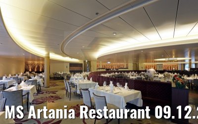 MS Artania Restaurant 09.12.2014 MS Artania Restaurant 09.12.2014