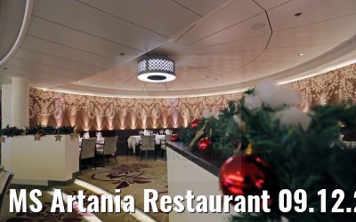 MS Artania Restaurant 09.12.2014 MS Artania Restaurant 09.12.2014