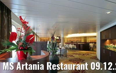 MS Artania Restaurant 09.12.2014 MS Artania Restaurant 09.12.2014