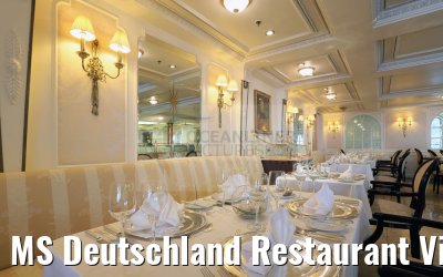 MS Deutschland Restaurant Vier Jahreszeiten 20.05.2016 MS Deutschland Restaurant Vier Jahreszeiten 20.05.2016