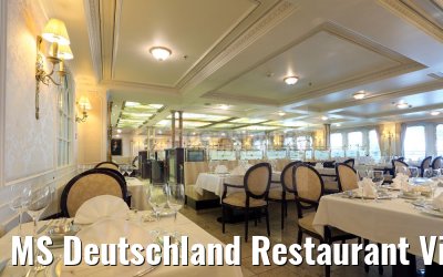 MS Deutschland Restaurant Vier Jahreszeiten 20.05.2016 MS Deutschland Restaurant Vier Jahreszeiten 20.05.2016