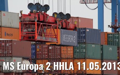 MS Europa 2 HHLA 11.05.2013 MS Europa 2 HHLA 11.05.2013