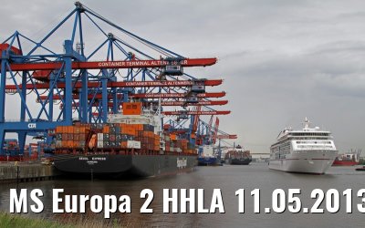 MS Europa 2 HHLA 11.05.2013 MS Europa 2 HHLA 11.05.2013