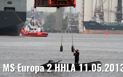 MS Europa 2 HHLA 11.05.2013 MS Europa 2 HHLA 11.05.2013