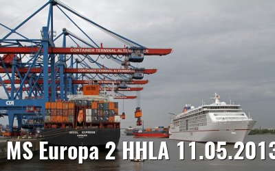 MS Europa 2 HHLA 11.05.2013 MS Europa 2 HHLA 11.05.2013