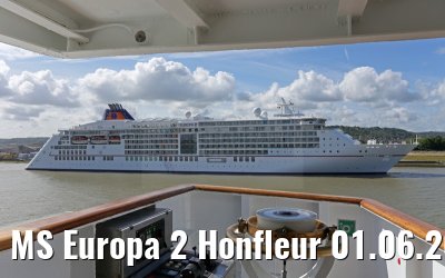 MS Europa 2 Honfleur 01.06.2015 MS Europa 2 Honfleur 01.06.2015