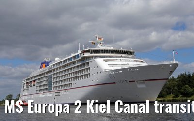 MS Europa 2 Kiel Canal transit 22. June 2014 MS Europa 2 Kiel Canal transit 22. June 2014
