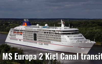 MS Europa 2 Kiel Canal transit 22. June 2014 MS Europa 2 Kiel Canal transit 22. June 2014