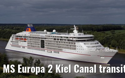 MS Europa 2 Kiel Canal transit 22. June 2014 MS Europa 2 Kiel Canal transit 22. June 2014