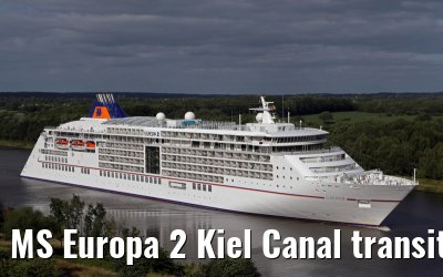 MS Europa 2 Kiel Canal transit 22. June 2014 MS Europa 2 Kiel Canal transit 22. June 2014