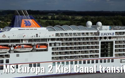 MS Europa 2 Kiel Canal transit 22. June 2014 MS Europa 2 Kiel Canal transit 22. June 2014
