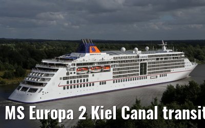 MS Europa 2 Kiel Canal transit 22. June 2014 MS Europa 2 Kiel Canal transit 22. June 2014