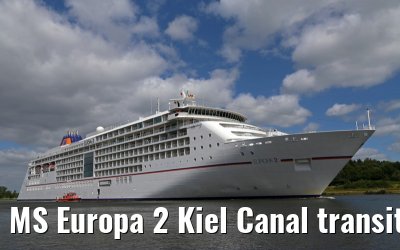 MS Europa 2 Kiel Canal transit 22. June 2014 MS Europa 2 Kiel Canal transit 22. June 2014