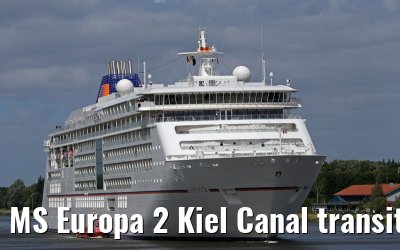 MS Europa 2 Kiel Canal transit 22. June 2014 MS Europa 2 Kiel Canal transit 22. June 2014
