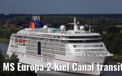 MS Europa 2 Kiel Canal transit 22. June 2014 MS Europa 2 Kiel Canal transit 22. June 2014