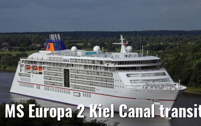 MS Europa 2 Kiel Canal transit 22. June 2014 MS Europa 2 Kiel Canal transit 22. June 2014