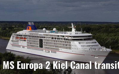 MS Europa 2 Kiel Canal transit 22. June 2014 MS Europa 2 Kiel Canal transit 22. June 2014
