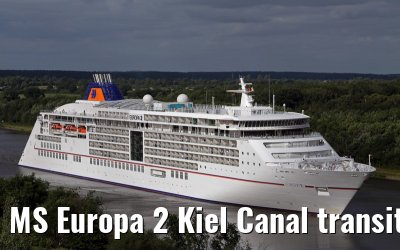 MS Europa 2 Kiel Canal transit 22. June 2014 MS Europa 2 Kiel Canal transit 22. June 2014