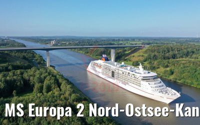 MS Europa 2 Nord-Ostsee-Kanal A23 Brücke 20.08.2019 MS Europa 2 Nord-Ostsee-Kanal A23 Brücke 20.08.2019