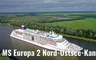 MS Europa 2 Nord-Ostsee-Kanal Durchfahrt 20.08.2019 MS Europa 2 Nord-Ostsee-Kanal Durchfahrt 20.08.2019