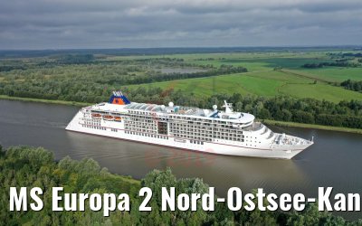 MS Europa 2 Nord-Ostsee-Kanal Durchfahrt 20.08.2019 MS Europa 2 Nord-Ostsee-Kanal Durchfahrt 20.08.2019