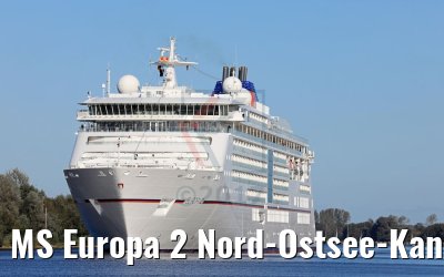 MS Europa 2 Nord-Ostsee-Kanal Passage 01.10.2017 MS Europa 2 Nord-Ostsee-Kanal Passage 01.10.2017