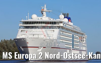 MS Europa 2 Nord-Ostsee-Kanal Passage 01.10.2017 MS Europa 2 Nord-Ostsee-Kanal Passage 01.10.2017