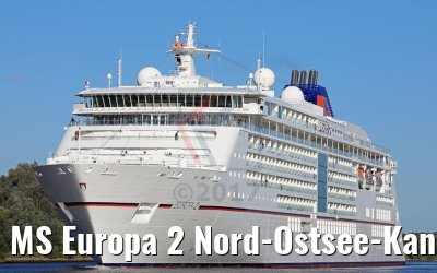 MS Europa 2 Nord-Ostsee-Kanal Passage 01.10.2017 MS Europa 2 Nord-Ostsee-Kanal Passage 01.10.2017