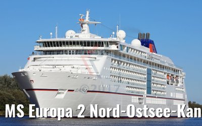 MS Europa 2 Nord-Ostsee-Kanal Passage 01.10.2017 MS Europa 2 Nord-Ostsee-Kanal Passage 01.10.2017
